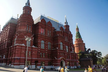 Moscow Red Square and city center walking tour with Kremlin ticket